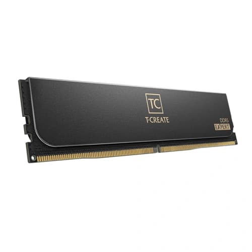 TEAMGROUP T-Create Expert CL38 DDR5 32GB (16GB x 2) 6000MHz Desktop  RAM (Black) - Image 2