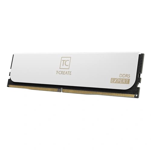 TEAMGROUP T-Create Expert CL38 DDR5 32GB (16GB x 2) 6000MHz Desktop RAM (White) - Image 3