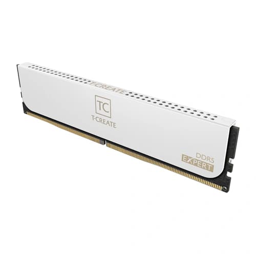 TEAMGROUP T-Create Expert CL38 DDR5 32GB (16GB x 2) 6000MHz Desktop RAM (White) - Image 4