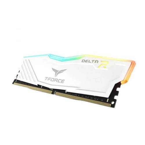 TEAMGROUP T-Force Delta RGB CL18 DDR4 8GB (8GBx1) 3600MHz Desktop RAM (White) - Image 3