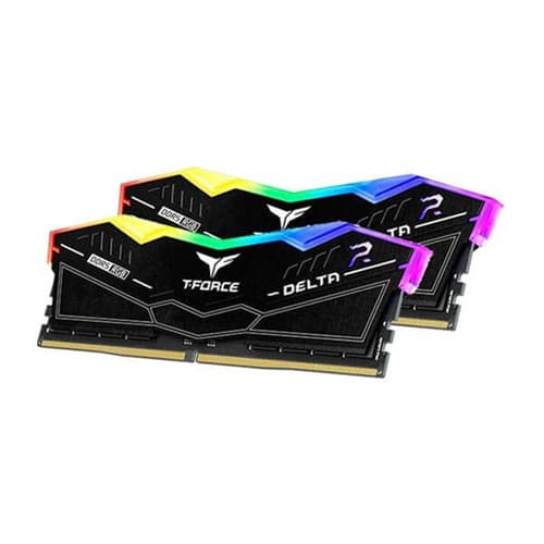 TEAMGROUP T-FORCE Delta RGB CL34 DDR5 32GB (16GBx2) 7200MHz Desktop RAM (Black) - Image 3