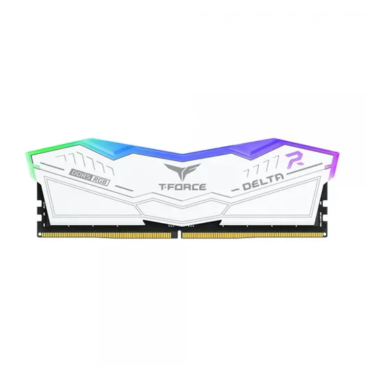 TEAMGROUP T-FORCE Delta RGB CL36 DDR5 16GB 5600MHz Desktop RAM (White)
