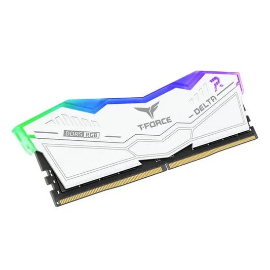 TEAMGROUP T-FORCE Delta RGB CL36 DDR5 16GB 5600MHz Desktop RAM (White) - Image 3