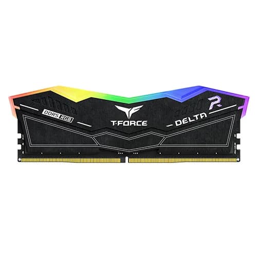 TEAMGROUP T-FORCE Delta RGB CL38 DDR5 16GB 6000MHz Desktop RAM (Black)