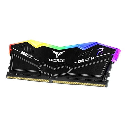 TEAMGROUP T-FORCE Delta RGB CL38 DDR5 16GB 6000MHz Desktop RAM (Black) - Image 2