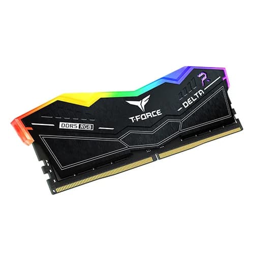 TEAMGROUP T-FORCE Delta RGB CL38 DDR5 16GB 6000MHz Desktop RAM (Black) - Image 4