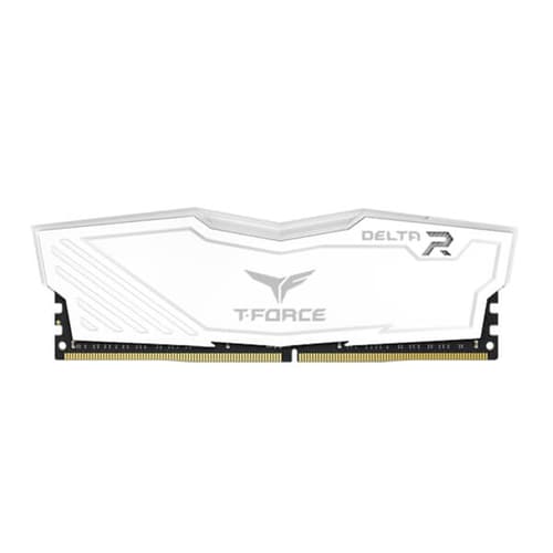 TEAMGROUP T-Force Delta RGB DDR4 16GB (16GBx1) 3600MHz Desktop RAM (White) - Image 2