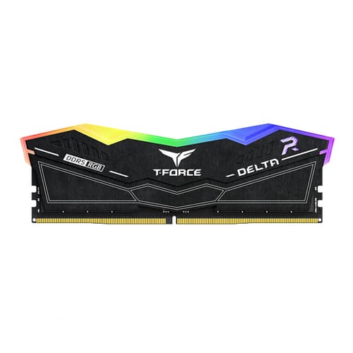 TEAMGROUP T-FORCE Delta RGB CL40 DDR5 32GB 5200MHz Desktop RAM (Black)