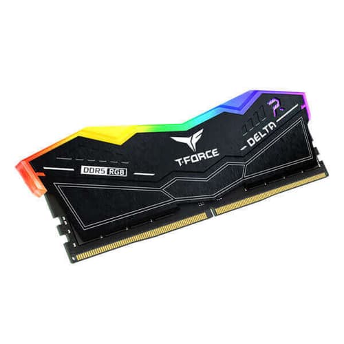 TEAMGROUP T-FORCE Delta RGB CL40 DDR5 32GB 5200MHz Desktop RAM (Black) - Image 4