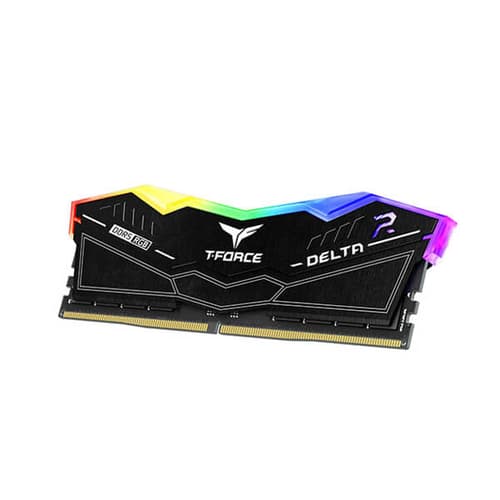TEAMGROUP T-Force Delta RGB DDR5 64GB (32GBx2) 6000MHz Desktop RAM (Black) - Image 2