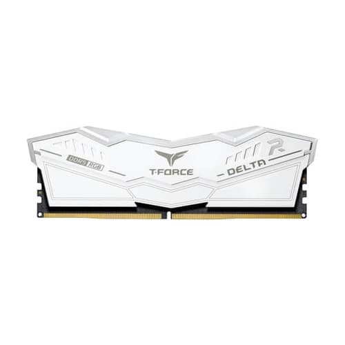 TEAMGROUP T-Force Delta RGB DDR5 64GB (32GBx2) 6000MHz Desktop RAM (White) - Image 2