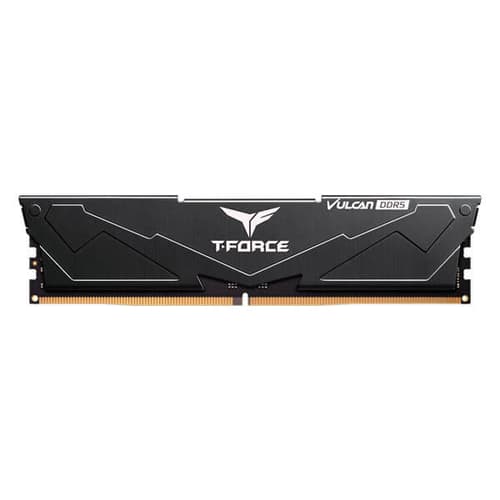 TEAMGROUP T-Force Vulcan CL40 DDR5 32GB 5200MHz Desktop RAM (Black)