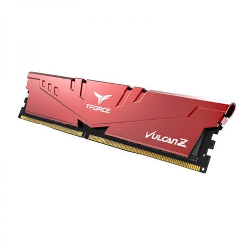 TEAMGROUP T-Force Vulcan Z CL16 DDR4 16GB (16GBx1) 3200MHz Desktop RAM (Red) - Image 2