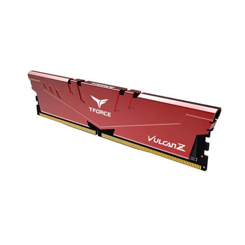 TEAMGROUP T-Force Vulcan Z CL18 DDR4 16GB (16GBx1) 3600MHz Desktop RAM (Red) - Image 2