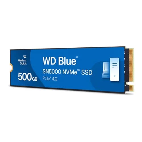 Western Digital Blue SN5000 NVMe Gen4 500GB SSD - Image 2