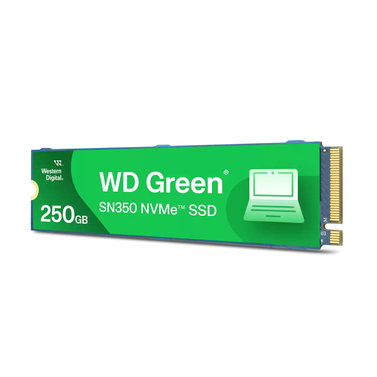 Western Digital Green SN350 NVMe 3D NAND 250GB SSD - Image 2